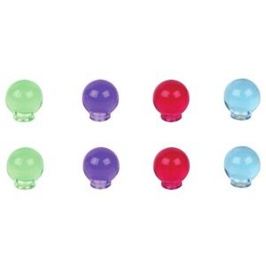 [8 Pack] Whiteboard, Fridge, & Cabinet Dot Magnets